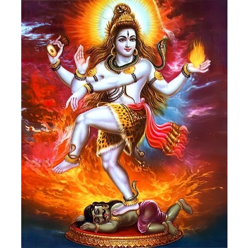 Zdjęcie Pan Shiva - Nataraja Mistrz Tańca 15 x 20 cm.